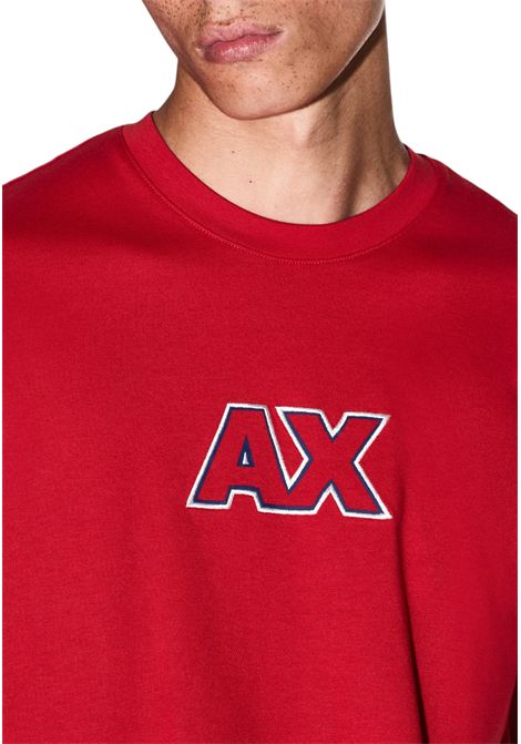 T-shirt in jersey di cotone con logo ARMANI EXCHANGE | T-shirt | XM001912 AF10362U5072